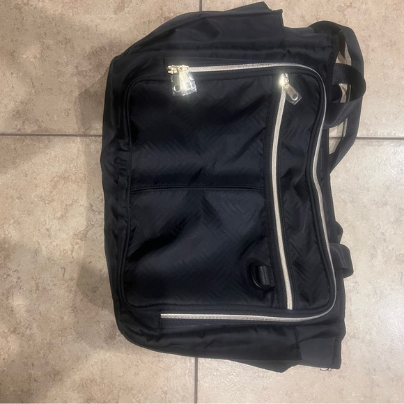 Black Multi-Compartment Tote Bag - Picture 4 of 9